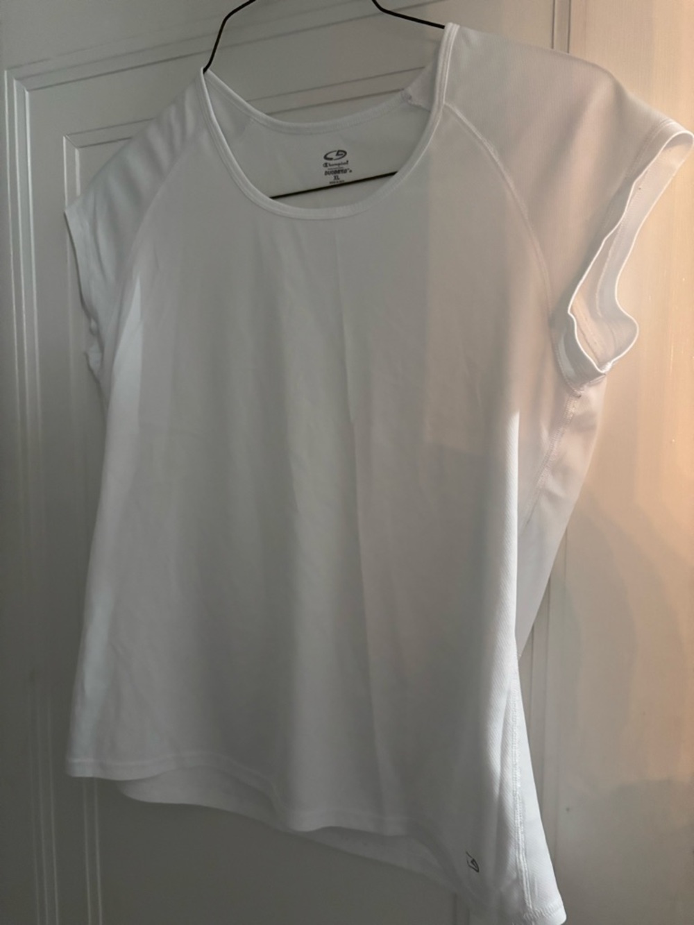 Champion Women's White Short Sleeve Performance Tee